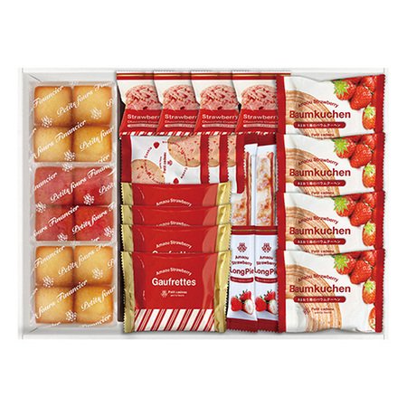 あまおう苺バウムクーヘン＆プチガトーギフトD