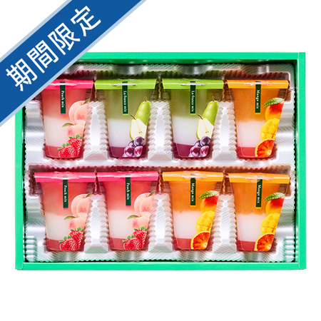 ひととえ　3層デザートジュレパフェ　～国産フルーツ入り～8個