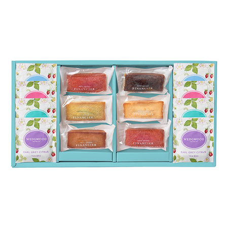 NNフィナンシェ＆ウェッジウッド紅茶セットB