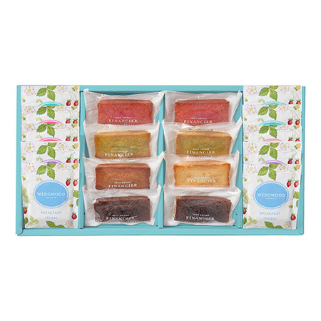 NNフィナンシェ＆ウェッジウッド紅茶セットC