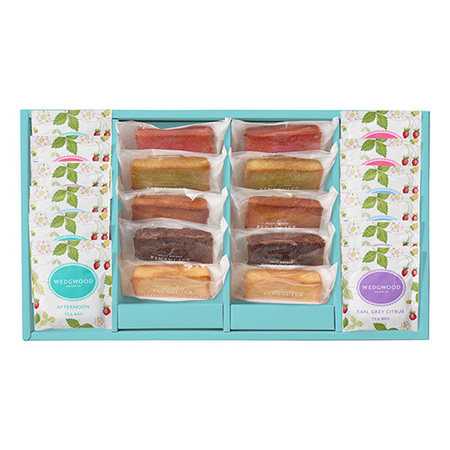 NNフィナンシェ＆ウェッジウッド紅茶セットD