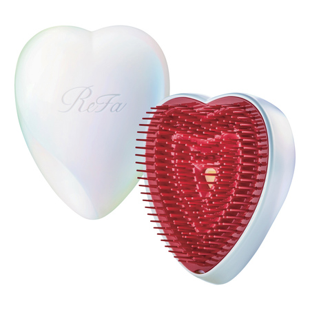 リファハートブラシ　オーロラホワイト