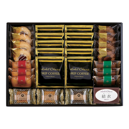 ホテルオークラ 名入れ コーヒー&スイーツセットB