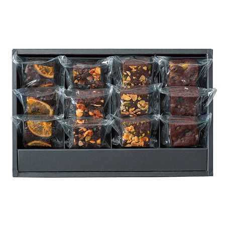 ホシフルーツ　名入れ ナッツとドライフルーツの贅沢ブラウニーＣ