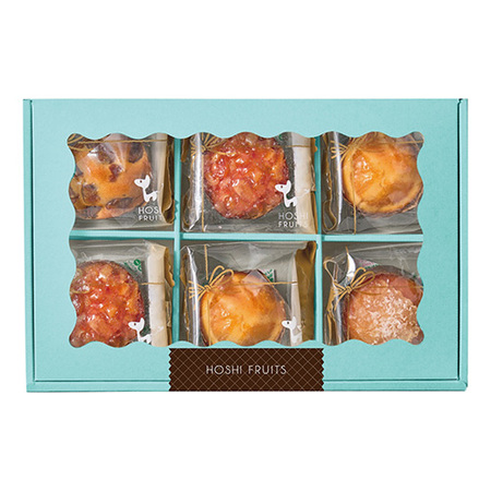 ホシフルーツ　名入れ煌めき果実のカップケーキ6個