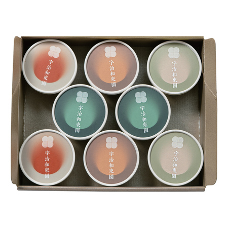 宇治和束園　ジェラート8個セット