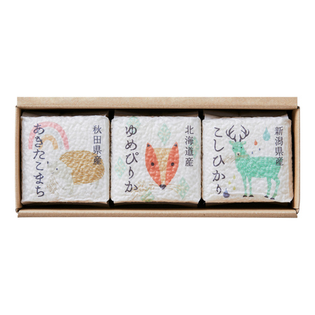 お米食べくらべ キューブ米B