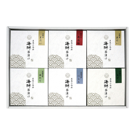 なつれ　海鮮だし茶漬け詰合せ6個入