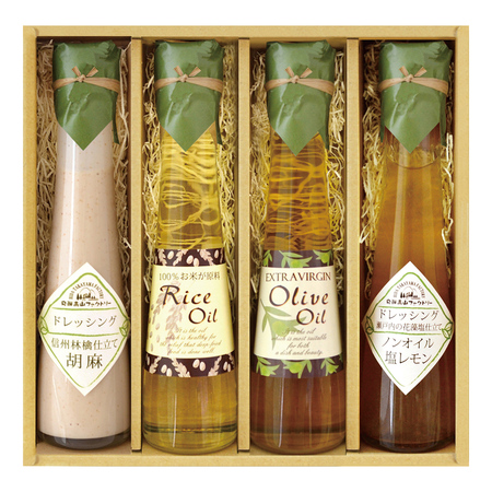 飛騨高山ファクトリー　ドレッシング＆クッキングオイルセットＡ