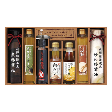 美食ファクトリー こだわり調味料ギフト