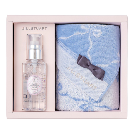 ジルスチュアート　ヘアオイル&タオルセット