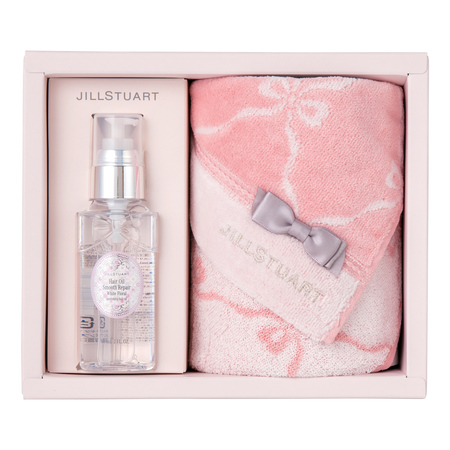 ジルスチュアート　ヘアオイル&タオルセット