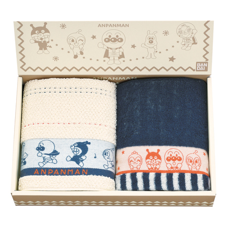 アンパンマン　ラインギフト　フェイスタオル2枚セット
