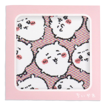 ちいかわ　シェニール織タオルハンカチ　いっぱい