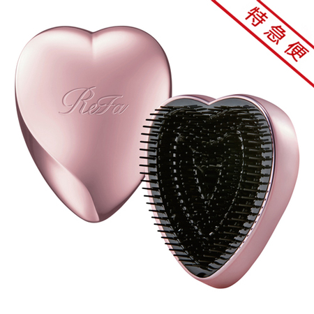 【特急便】リファハートブラシ　ローズゴールド