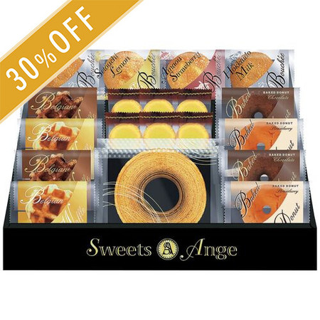 スイーツアンジュ　ベルギーワッフルと焼菓子セットE