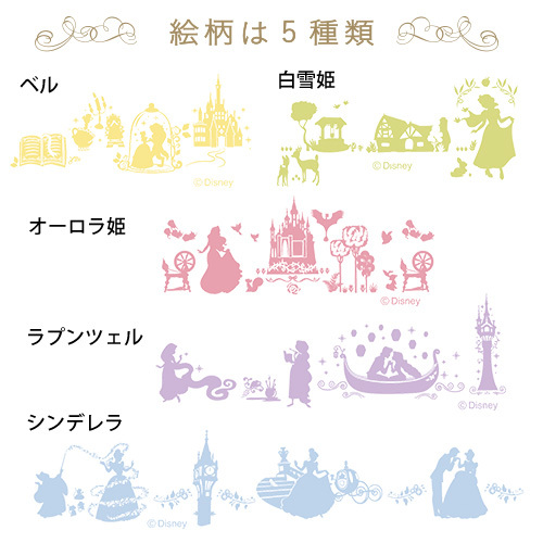 ディズニー プリンセス プレート5枚セット 内祝い・ギフトのお返しに
