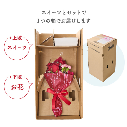 5/8～11お届け 母の日】母の日ブーケ＆北海道小豆となると金時のどら