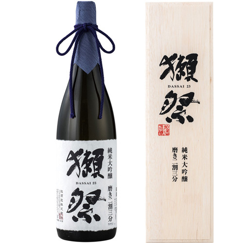 獺祭 純米大吟醸 磨き二割三分 木箱入り（一升瓶） 内祝い・ギフトの