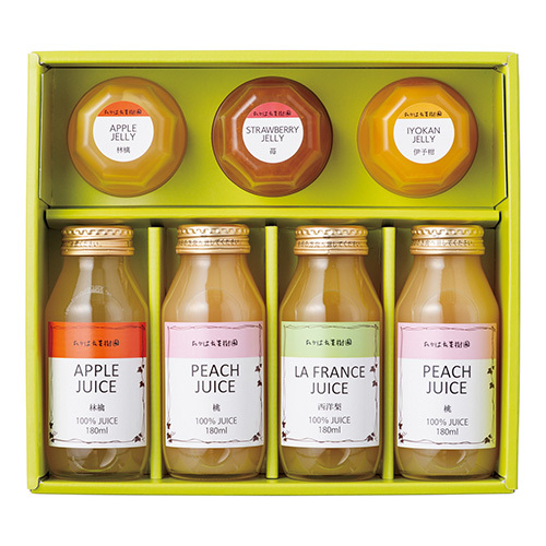 たかはた果樹園 国産果実のゼリー＆ジュースセット 内祝い・ギフトの