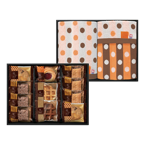 NNアンドスイーツ＆今治タオル詰合せBOX D 内祝い・ギフトのお返しに