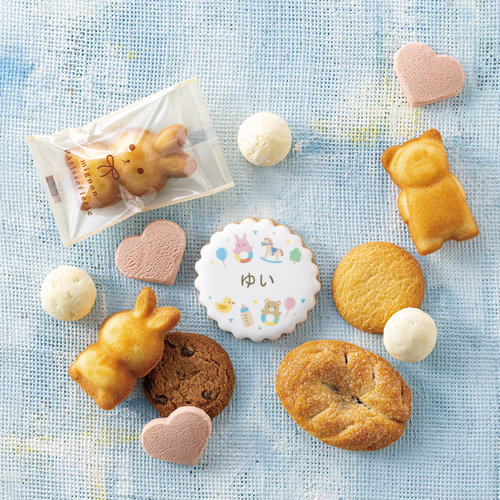 mimiさま確認用 アイシングクッキー バースデーミニセット いちご うさぎ】 アイシングクッキー