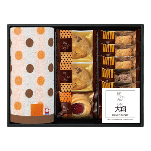 アンドスイーツ＆今治タオル詰合せBOX A 内祝い・ギフトのお返しに