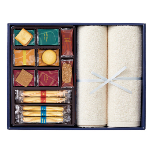 ヨックモック シスデリス秋冬＋泉州フェイスタオル2枚セット 内祝い