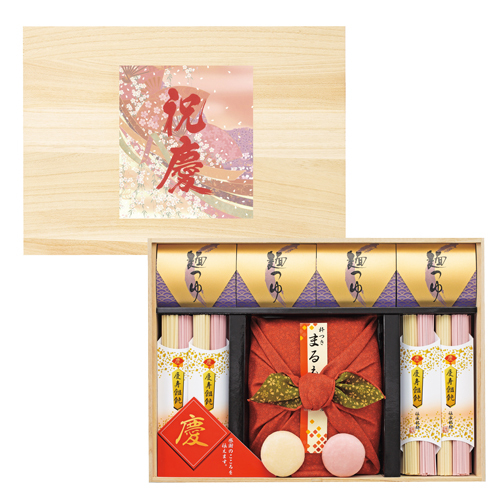 祝慶紅白セットF（木箱入） 内祝い・ギフトのお返しにおすすめ | milpoche