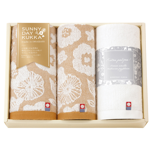 サニーデイ クッカ 今治タオルセットB 内祝い・ギフトのお返しに