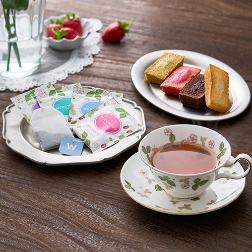 NNフィナンシェ＆ウェッジウッド紅茶セットA 内祝い・ギフトのお返しに