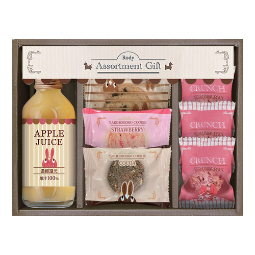 ロディ ジュース＆クッキーセットA 内祝い・ギフトのお返しにおすすめ