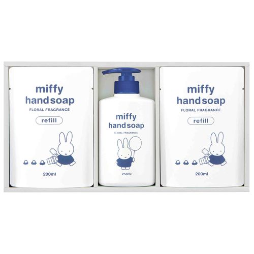 miffy ハンドソープギフト250ml + リフィル 200ml 10個セット miffy ハンドソープギフト250ml + リフィル 200ml 10個セット