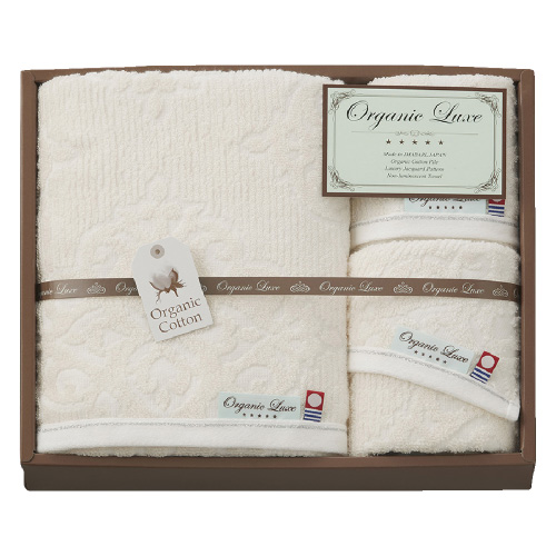 今治 オーガニックリュクス タオルセットD 内祝い・ギフトのお返しに