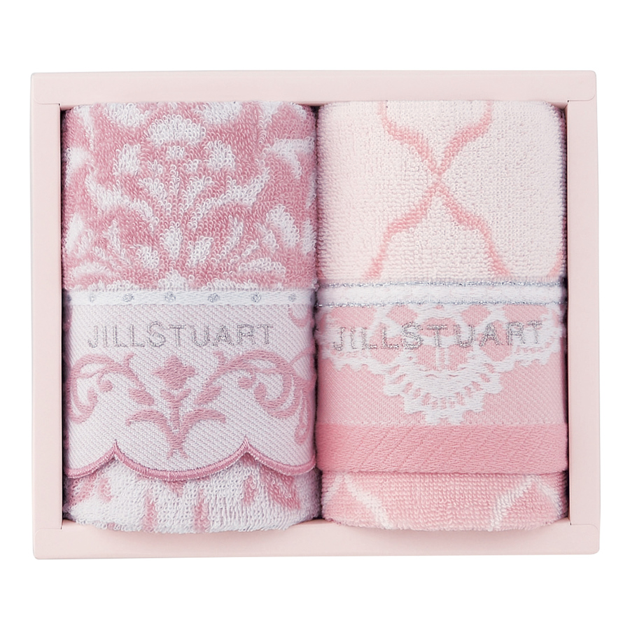 ジルスチュアートタオルケット二枚 JILL STUART ボタニカルハート タオルケット