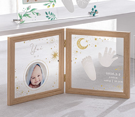 両親・祖父母向け出産内祝い】誕生記念フォトフレーム | milpoche