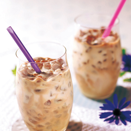 #アイスコーヒー ドトールコーヒー 氷deアイス カフェ・オ・レ
